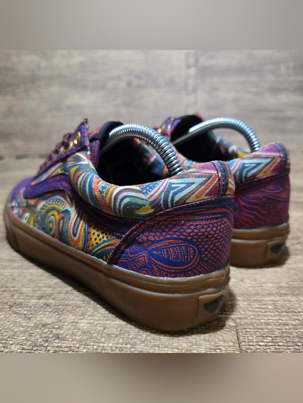 Vans OTW Gallery X Zio Ziegler Old Skool ZZ Mens 7 Womens 8.5 NWOB Rare Artist - Picture 8 of 15